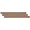 Ackland 0.75 in. T x 94 in. L x 0.63 in. W Chestnut Cove Luxury Vinyl Flooring Trim Quarter Round AKVTVCHCO-QR - alternate 1